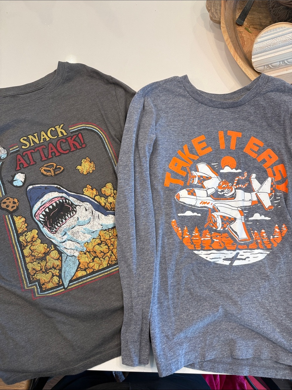 Cat & Jack Kids' Long-Sleeve Graphic Tees